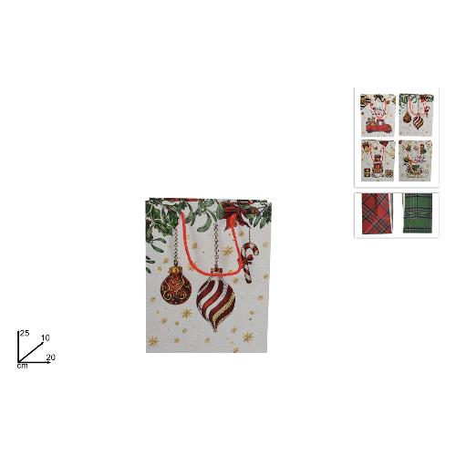 Due Esse Christmas Shopper natalizio (20x10x25 cm) colore assortito XNA21016181