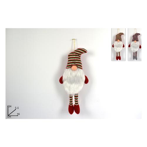 Due Esse Christmas Decori Natale appendino Babbo Nordico Assortito (34 cm) MN001722