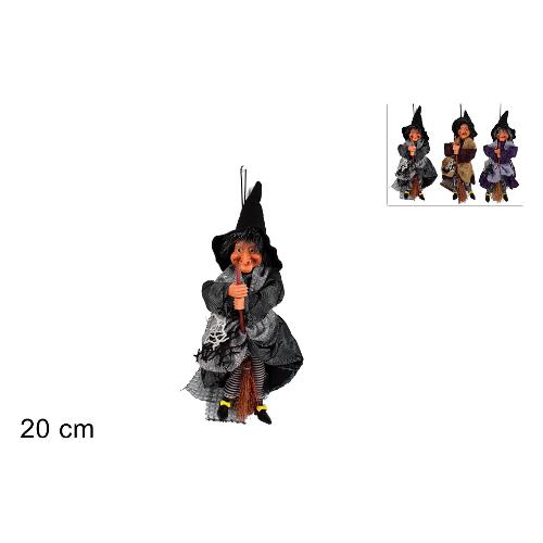 Due Esse Christmas Decoro Befana da Appendere Assortito (20 cm) XNA20015461