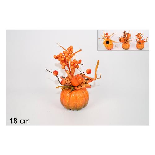 Due Esse Christmas Decorazione Zucca Decorazione Halloween Assortito XHW17000261