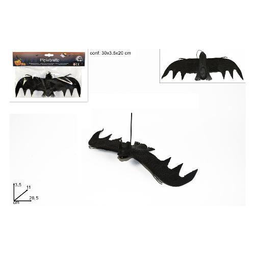 Due Esse Christmas Pipistrello con Ventosa Decorazione Halloween XHW14000081