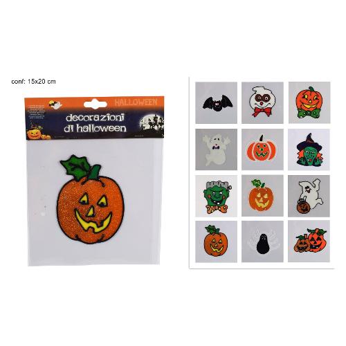 Due Esse Christmas Vetrofania Decorazione Halloween Assortito XHW13000031