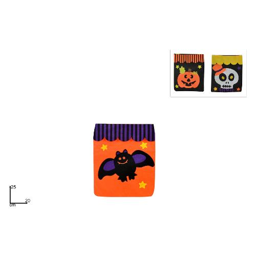 Due Esse Christmas Sacchetto 20X25 Zucca Decorazione Halloween XHW19000531