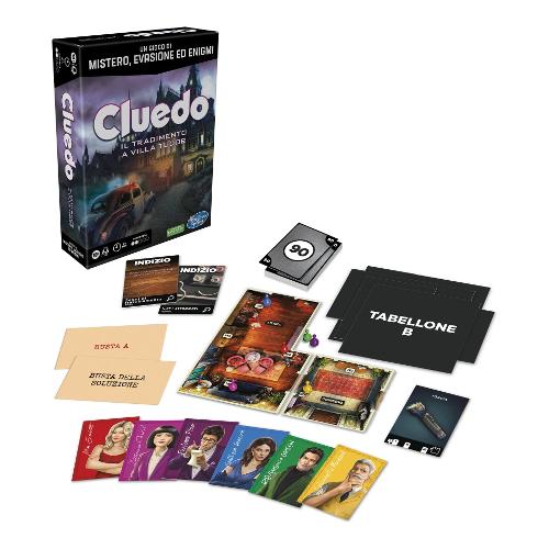 Hasbro Gaming Cluedo Harry Potter (gioco in scatola, Gaming)