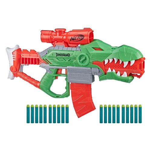 Hasbro Pistola blaster Dino Rex Rampage NERF F0807EU4