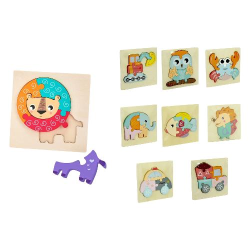 Globo Puzzle Amico 10m+ SIR WOOD Assortito 39938