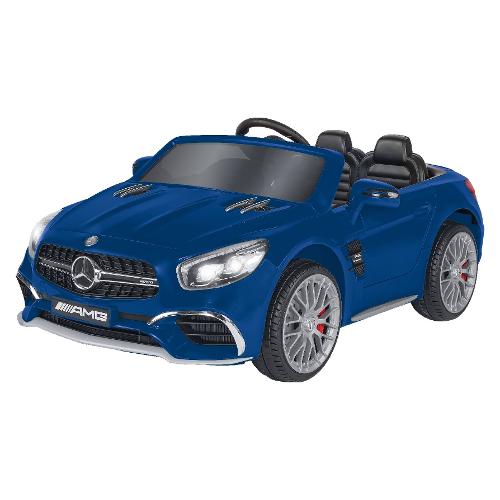 Globo Auto elettrica Mercedes SL65 AMG 12v R/C (120cm) SPIDKO Blu 40531