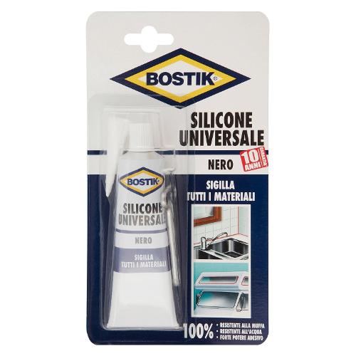 Uhu Bostik Silicone acetico Universale nero tubetto 60 ml D2478