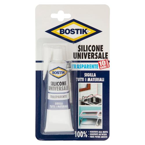 Uhu Bostik Silicone acetico Universale trasparente tubetto 60 ml D2476