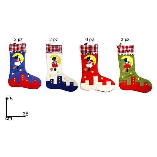 Due Esse Christmas Calza befana (55cm) Assortito XNA13004621