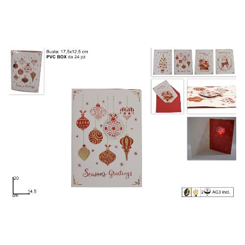Due Esse Christmas Set biglietti natalizi Assortito RO011199