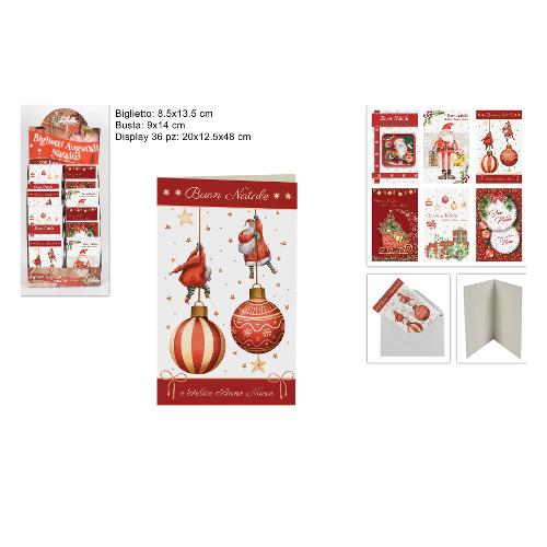 Due Esse Christmas Biglietto auguri natale Assortito XNA17006371