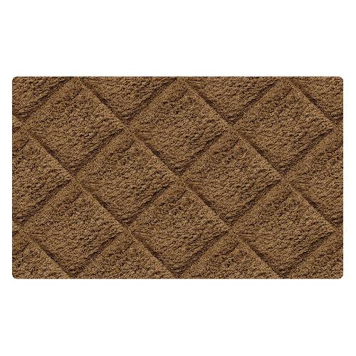Olivo Tappeti Set tappeti bagno CHIC Marrone BAPCHI1SET3PZMARRON