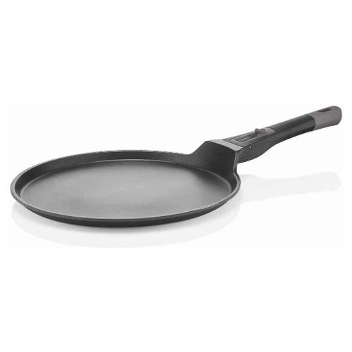 Guzzini Crepiera Antiaderente (22cm) COOK & SPACE manico removibile Grigio scuro 09692233