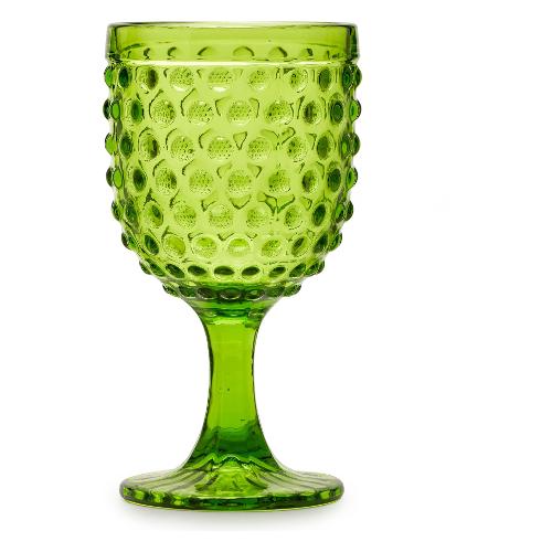 Fade Set calici Vino 6 pz Vetro (300ml) IBIZA SUMMER Verde 56566