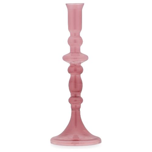 Fade Candelabro 1F (26cm) COLOR GLASS Malva 57211