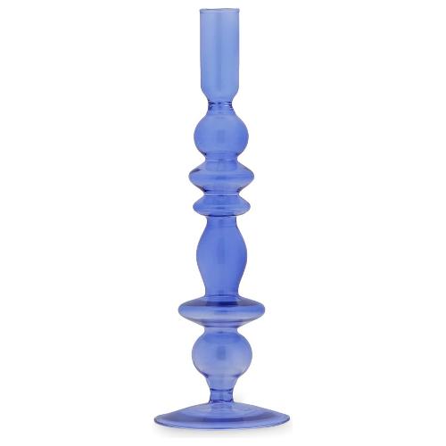 Fade Candelabro 1F (26cm) COLOR GLASS Bluette 57203