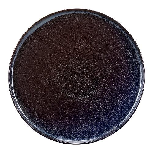 Fade Piatto portata Stoneware (30cm) BISCUIT CHARM Nero 56552