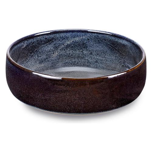 Fade Insalatiera Stoneware (23,5cm) BISCUIT CHARM Nero 56553