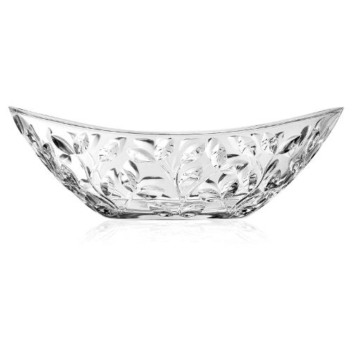 Rcr Centro tavola Cristallo (34x11,4cm) ovale LAURUS Trasparente 255920