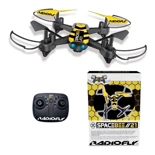Ods Drone Space Bee (17,5x17cm) RADIOFLY Giallo e Nero 40025