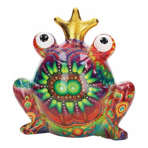 Brandani Salvadanaio Ceramica (17x11,5x18cm) Rana Big Multicolor 52616