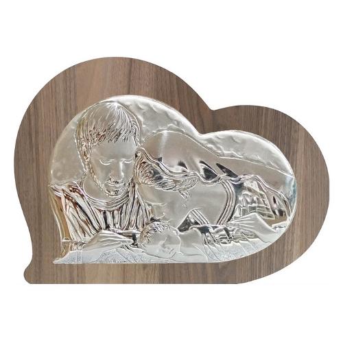 Geo's Icona Argento (18x12cm) SACRA FAMIGLIA 025 17