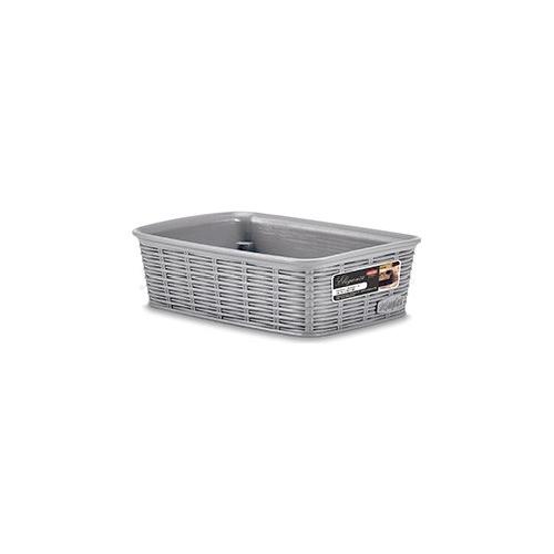 Stefanplast Cestino ELEGANCE Grigio pietra (20x14x6cm) 30913