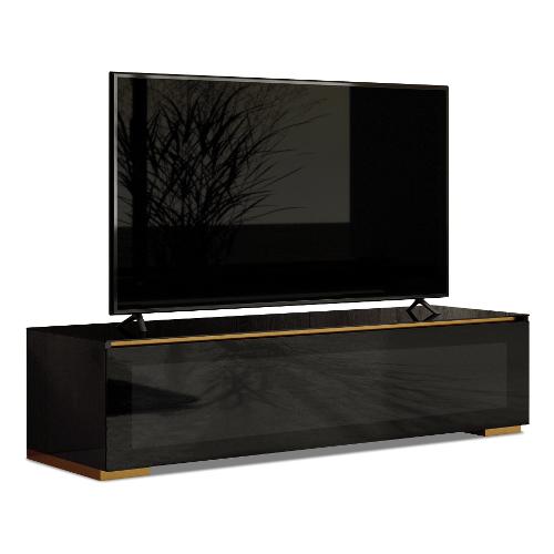 Munari GENOVA Porta tv Nero e Rame Mobile KIT (150x45x38,5cm)