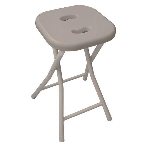 Gedy Sgabello bagno pieghevole Tortora (30,5x27,5x46,5 cm) C076 52