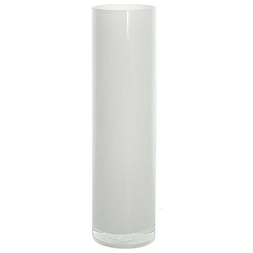 Andrea Fontebasso Vaso Vetro (8x30cm) Cilindrico WETUBE Bianco GD5VB442313