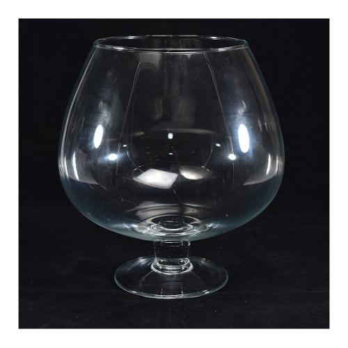 Mercury Vaso Vetro (17x30cm) Cognac Trasparente 48242