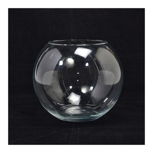 Mercury Vaso Vetro (25x20cm) Sfera Trasparente 48006