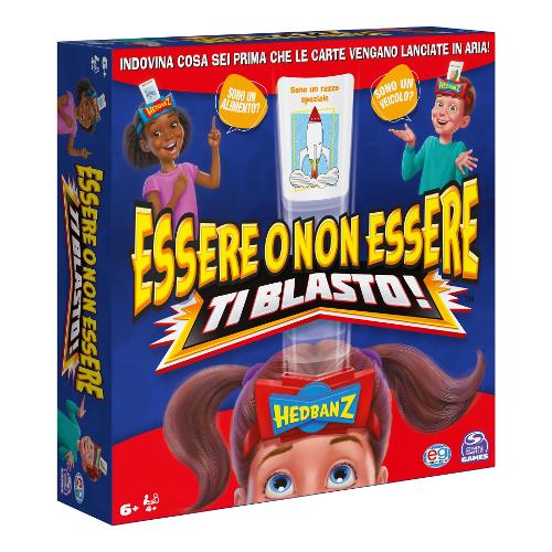 Spin Master Ti Blasto Essere o non Essere gioco in Italiano EDITRICE GIOCHI 6066041