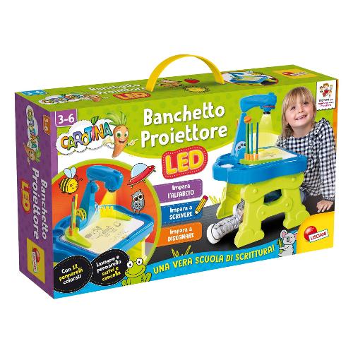 Lisciani Gioco educativo Proiettore Led CAROTINA 97135