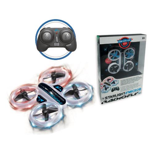 Ods Drone Starlight Microb (9x5cm) RADIOFLY Bianco 40104
