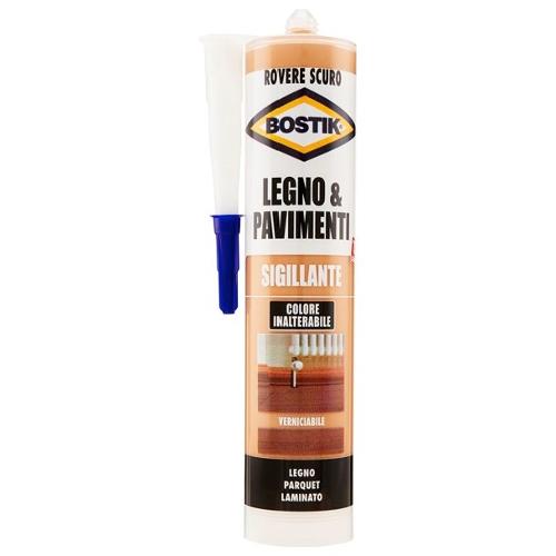 Uhu Bostik Sigillante polimerico Legno & Pavimenti rovere scuro tubo cartuccia 300 ml D2608
