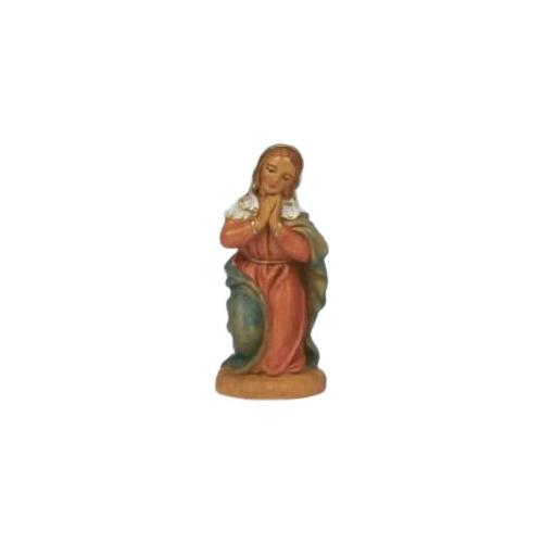 Rossi Rosa Statua Madonna Wood presepe 11149MA