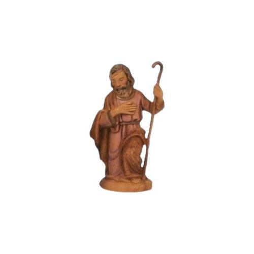 Rossi Rosa Statua Giuseppe Wood presepe 11142SA