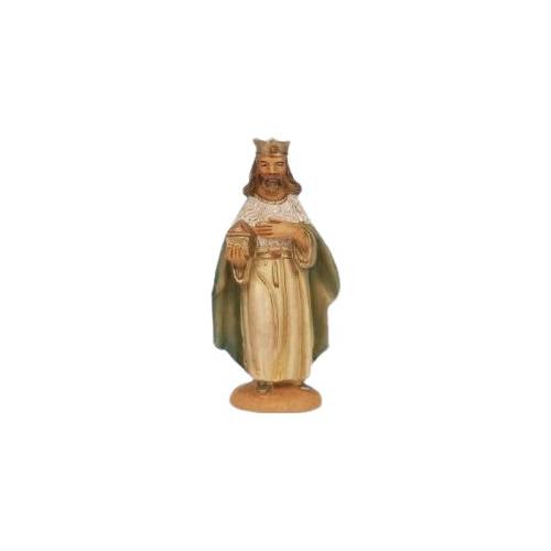 Rossi Rosa Statua Re Magio Melchiorre Wood presepe 11142R3