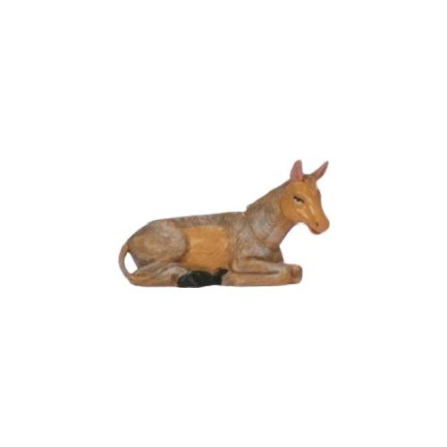 Rossi Rosa Statua Asino Wood presepe (12 cm) 11149AS