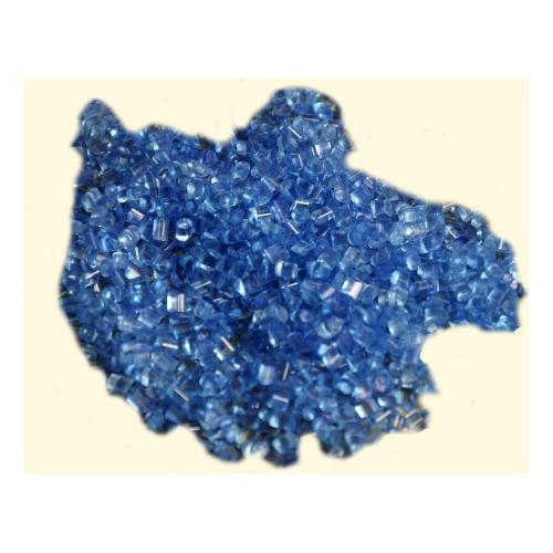 Rossi Rosa Decoro presepe Busta Granella 100 gr Celeste trasparente 86863