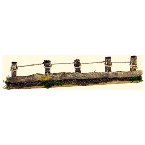 Rossi Rosa Staccionata legno 25 cm presepe Assortito 11561S