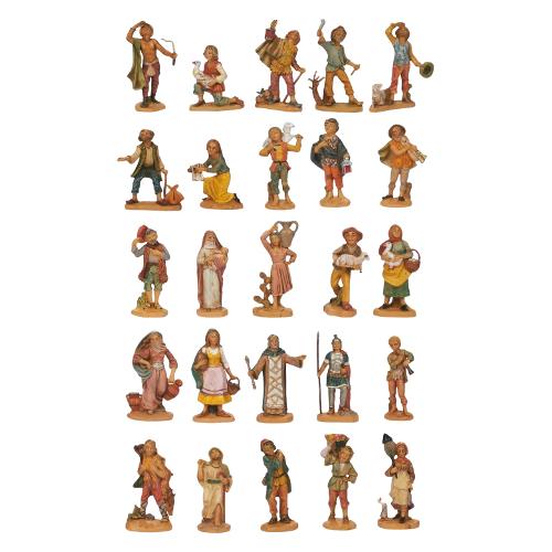 Rossi Rosa Statua Pastore presepe 11143S