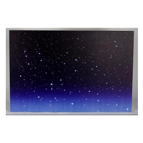 Rossi Rosa Fondale presepe Cielo Luminoso Led (60x40 cm) 10757
