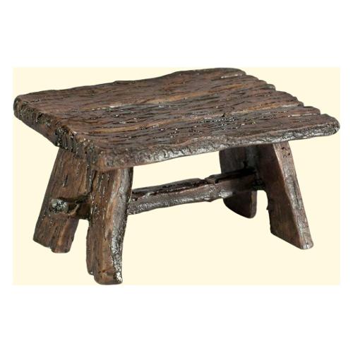 Rossi Rosa Tavolino in resina 8x6x4 cm presepe C3051
