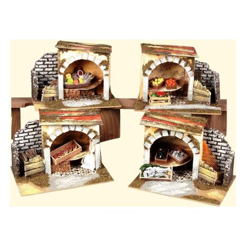 Rossi Rosa Bottega 20x14x14 cm presepe Assortito 10519