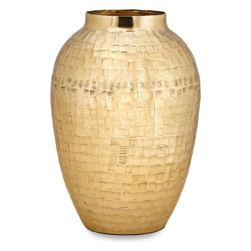 Fade Vaso Alluminio (20x30cm) INDIRA GLAMOUR Oro 57003