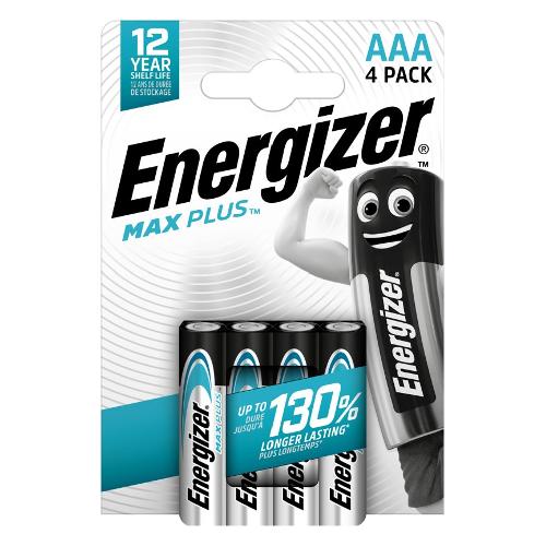 Energizer Batteria Ministilo AAA Alcalina MAX PLUS 4pz