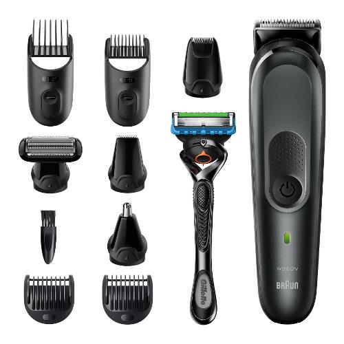 Braun Regolabarba ALL IN ONE TRIMMER 7 10In1 Styling Kit Black MGK7321
